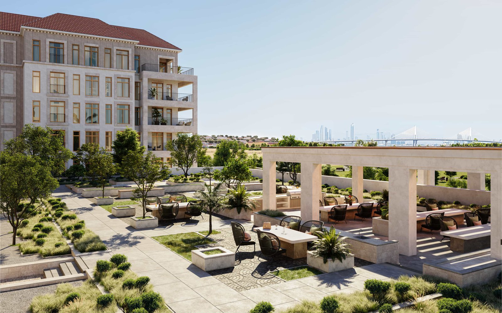 Nawayef East Hills Luxury Villa Façade